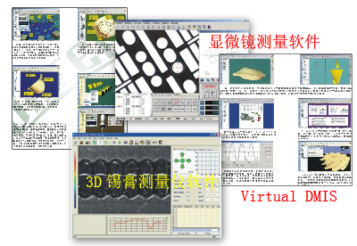 提供多种测量软件